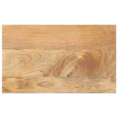 tömör mangófa téglalap alakú asztallap 50x30x2,5 cm
