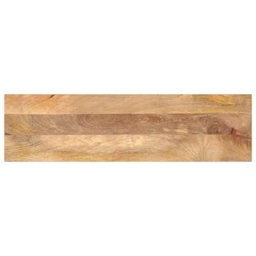 tömör mangófa téglalap alakú asztallap 110x30x2,5 cm