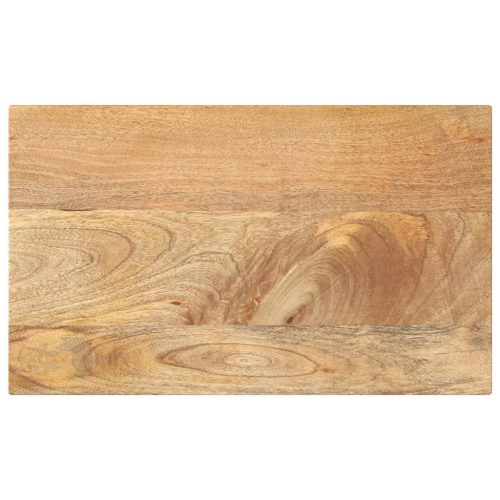 tömör mangófa téglalap alakú asztallap 40x20x3,8 cm
