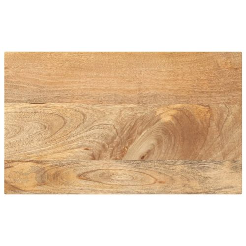 tömör mangófa téglalap alakú asztallap 40x30x3,8 cm