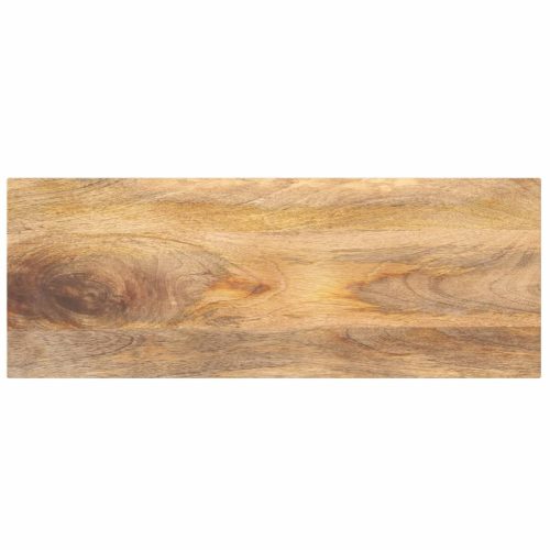tömör mangófa téglalap alakú asztallap 80x30x3,8 cm