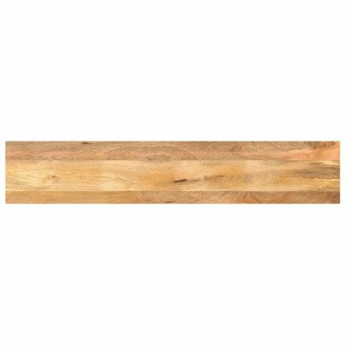 tömör mangófa téglalap alakú asztallap 180x40x3,8 cm
