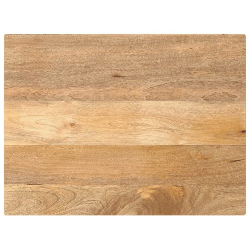 tömör mangófa téglalap alakú asztallap 90x50x3,8 cm