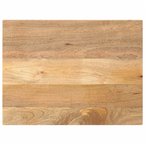 tömör mangófa téglalap alakú asztallap 90x60x3,8 cm