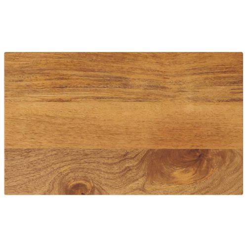 tömör mangófa téglalap alakú asztallap 50x20x2,5 cm