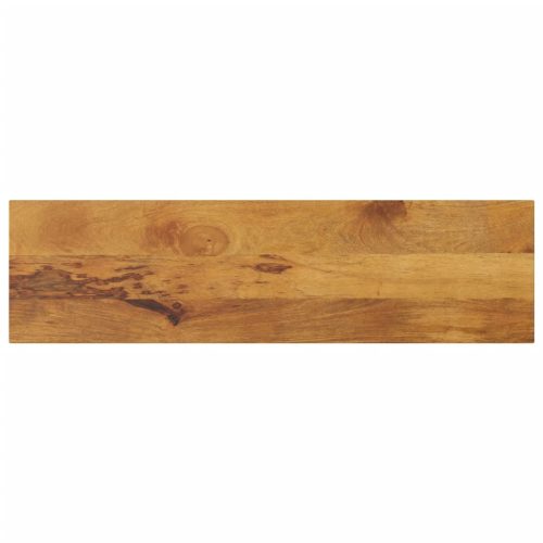 tömör mangófa téglalap alakú asztallap 120x30x2,5 cm