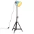 vidaXL kopott kék állólámpa 25 W 35x35x65/95 cm E27