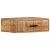 vidaXL tömör mangófa falra szerelhető éjjeliszekrény 40x30x13,5 cm