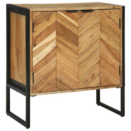oldalszekrény 70x35x75 cm Tömör fa Akác