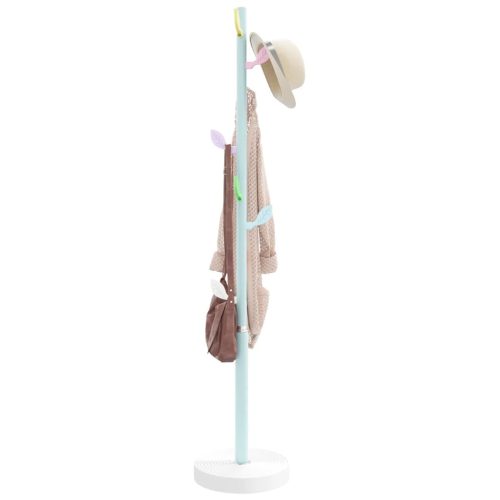 kék porszórt vas ruhafogas 172 cm