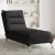 Fekete szövet masszírozó dívány párnával