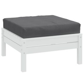 melange antracit szövet raklappárna 60x60x9,5 cm