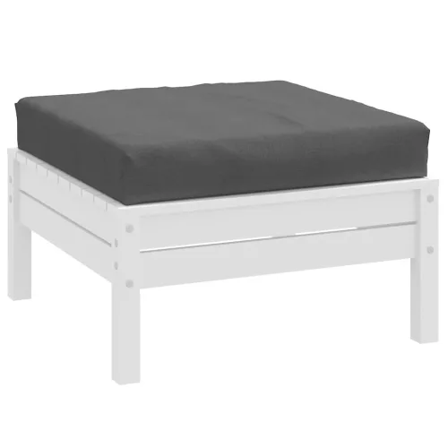 melange antracit szövet raklappárna 60x60x9,5 cm