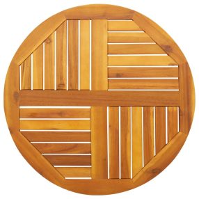 tömör akácfa kerek asztallap Ø70 x 2 cm