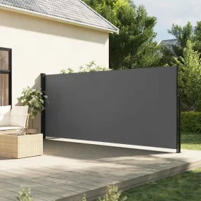   antracitszürke behúzható oldalsó napellenző 180 x 300 cm