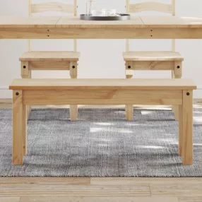 vidaXL PANAMA tömör fenyőfa étkezőpad 105 x 30 x 45 cm