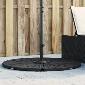   vidaXL napernyőtalp súly fogantyúval kereszttartós napernyőkhöz 14 kg