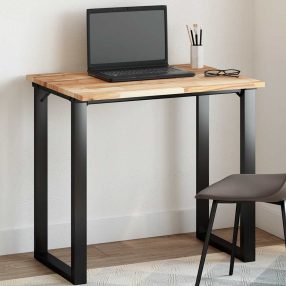 négyszög alakú tömör akácfa asztallap 80 x 60 x 2 cm