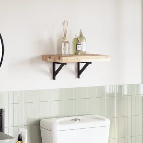 tömör akácfa téglalap alakú asztallap 40 x 30 x 4 cm