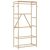 bambusz ruhaállvány polcokkal 80x40x175 cm