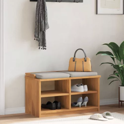 SANDNES tömör fenyőfa előszobapad 87x40x50 cm