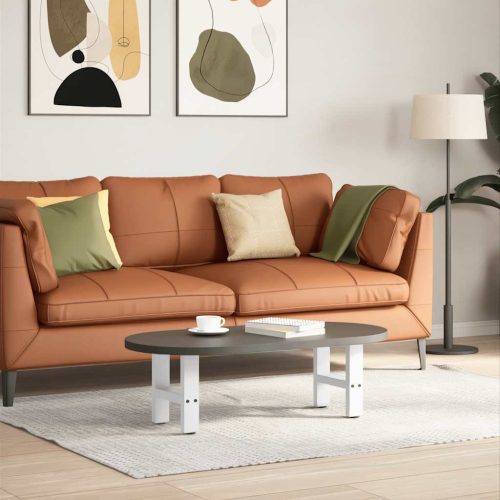 2 db fehér dohányzóasztal láb 30 x (30-31) cm acél