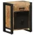 Éjjeli szekrény 40x30x50 cm tömör durva fa mangó