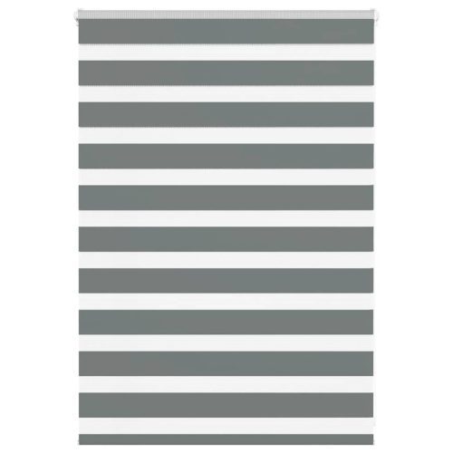 zebrafüggönnyel sötét szürke szövetszélesség 90,9 cm poliészter