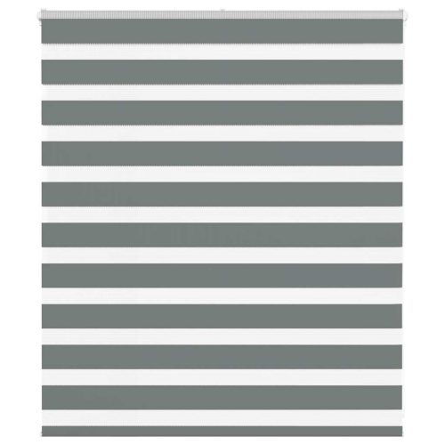 zebrafüggönnyel sötét szürke szövetszélesség 130,9cm poliészter
