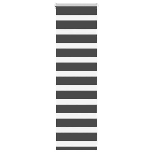 zebrafüggönnyel fekete szövetszélesség 45,9 cm poliészter