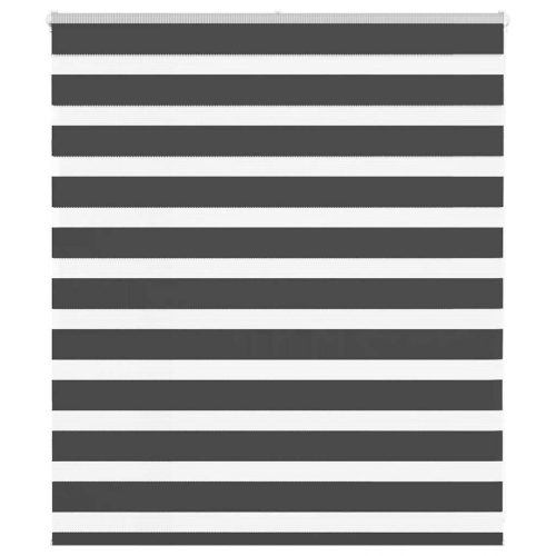 zebrafüggönnyel fekete szövetszélesség 120,9 cm poliészter