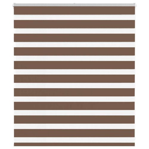 vidaXL zebrafüggönnyel barna szövetszélesség 125,9 cm poliészter