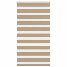   zebrafüggönnyel homokbarna szövetszélesség 70,9 cm poliészter