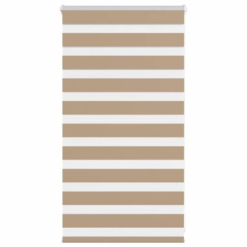 zebrafüggönnyel homokbarna szövetszélesség 70,9 cm poliészter