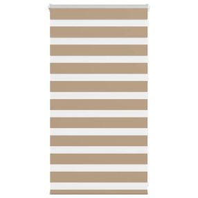   zebrafüggönnyel homokbarna szövetszélesség 80,9 cm poliészter