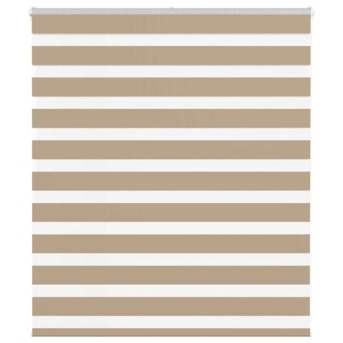 zebrafüggönnyel homokbarna szövetszélesség 115,9 cm poliészter