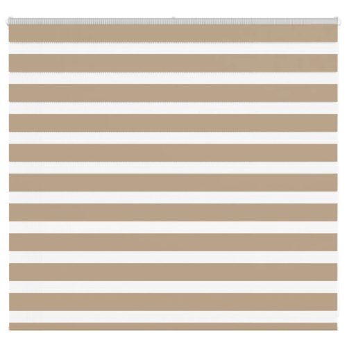 zebrafüggönnyel homokbarna szövetszélesség 150,9 cm poliészter
