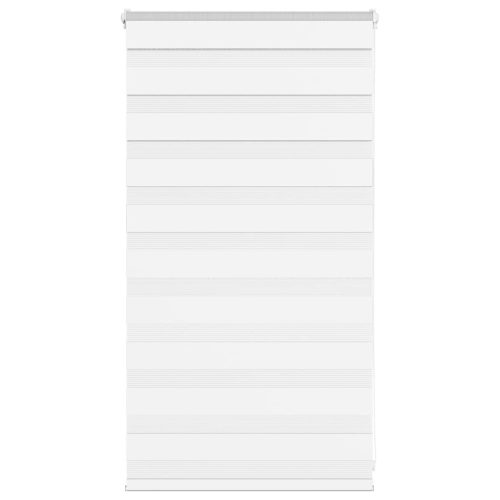 vidaXL zebrafüggönnyel fehér szövetszélesség 75,9 cm poliészter