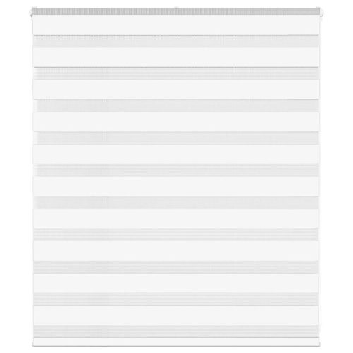 vidaXL zebrafüggönnyel fehér szövetszélesség 115,9 cm poliészter