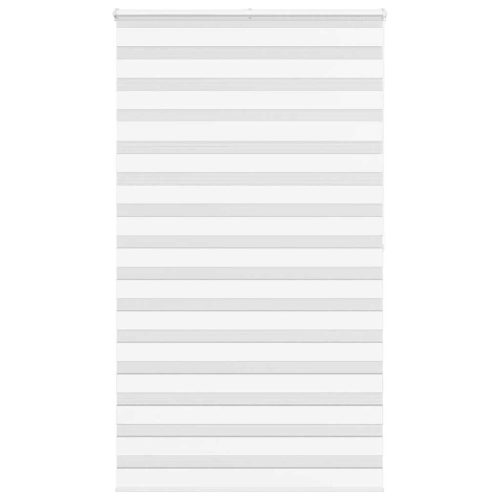 zebrafüggönnyel fehér szövetszélesség 125,9 cm poliészter