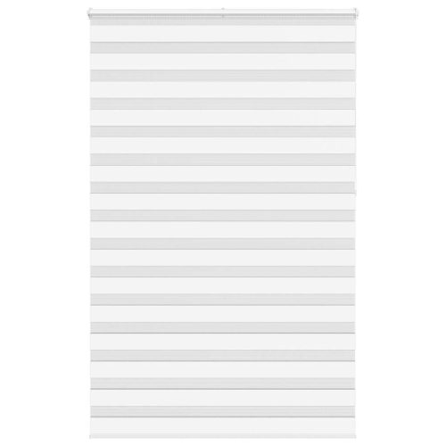zebrafüggönnyel fehér szövetszélesség 135,9 cm poliészter