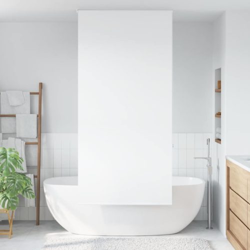 vidaXL zuhanyzó redőny 90x240 cm szövet szélessége 86 cm