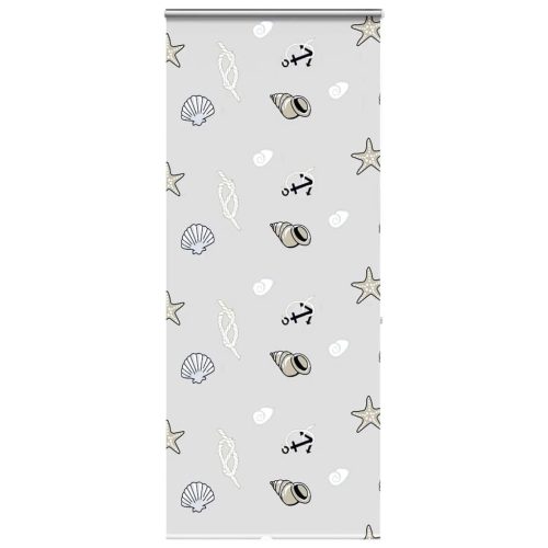 zuhanyzó redőny kazettával 90x240 cm szövet szélessége 86 cm