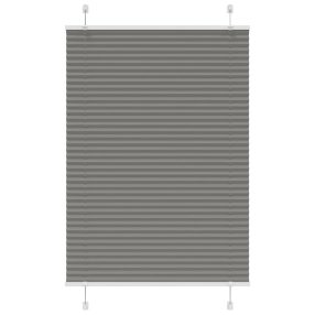   pliszírozott redőny antracit 90x150 cm szövetszélesség 89,4 cm