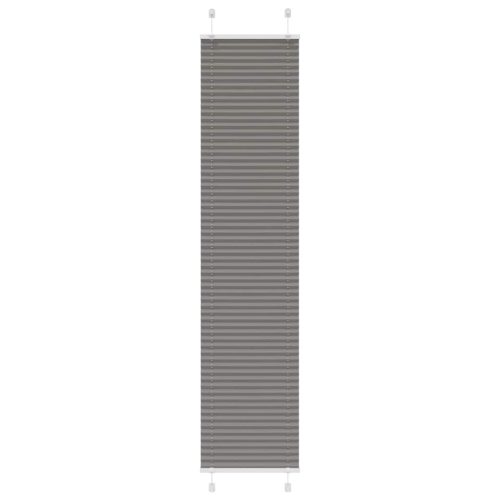 pliszírozott redőny antracit 50x200 cm szövetszélesség 49,4 cm