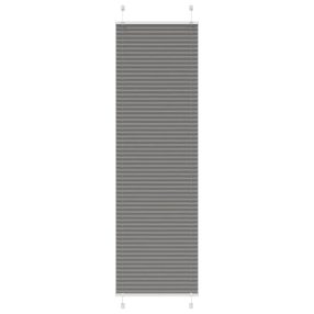   pliszírozott redőny antracit 55x200 cm szövetszélesség 54,4 cm