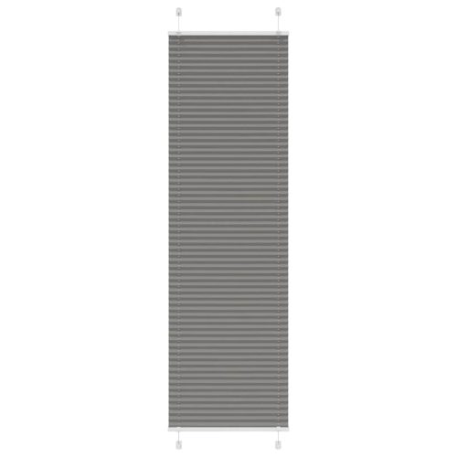 pliszírozott redőny antracit 55x200 cm szövetszélesség 54,4 cm