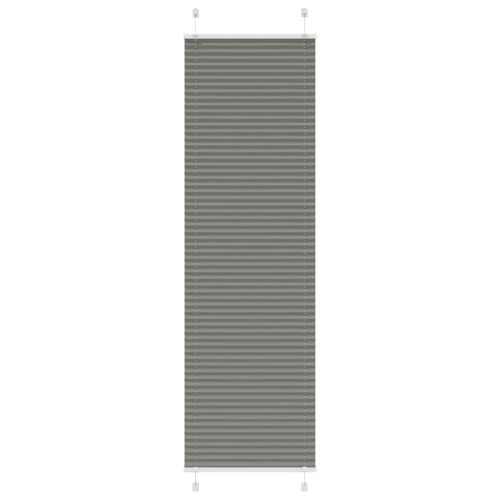 pliszírozott redőny antracit 65x200 cm szövetszélesség 64,4 cm