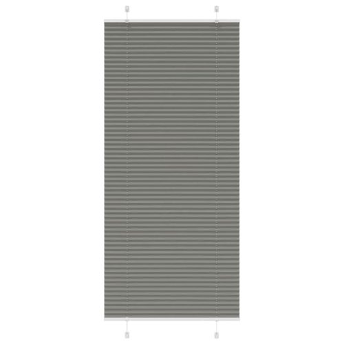 pliszírozott redőny antracit 100x200 cm szövetszélesség 99,4 cm