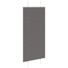 pliszírozott redőny fekete 60x100 cm szövetszélesség 59,4 cm